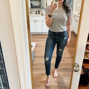 💥SOLD💥 Leith raw hem jeans 👖